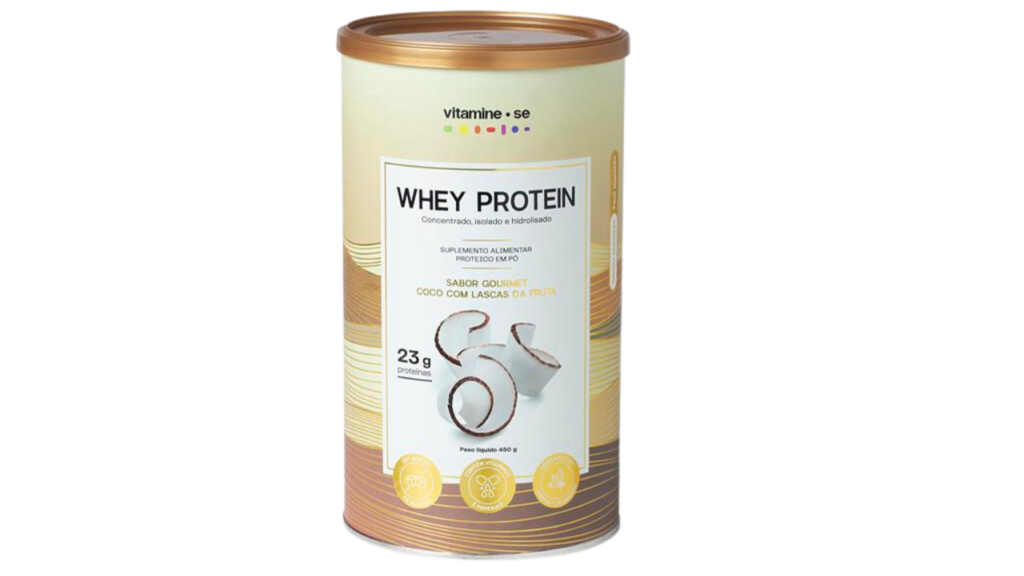 whey protein de lascas de coco vitamine-se