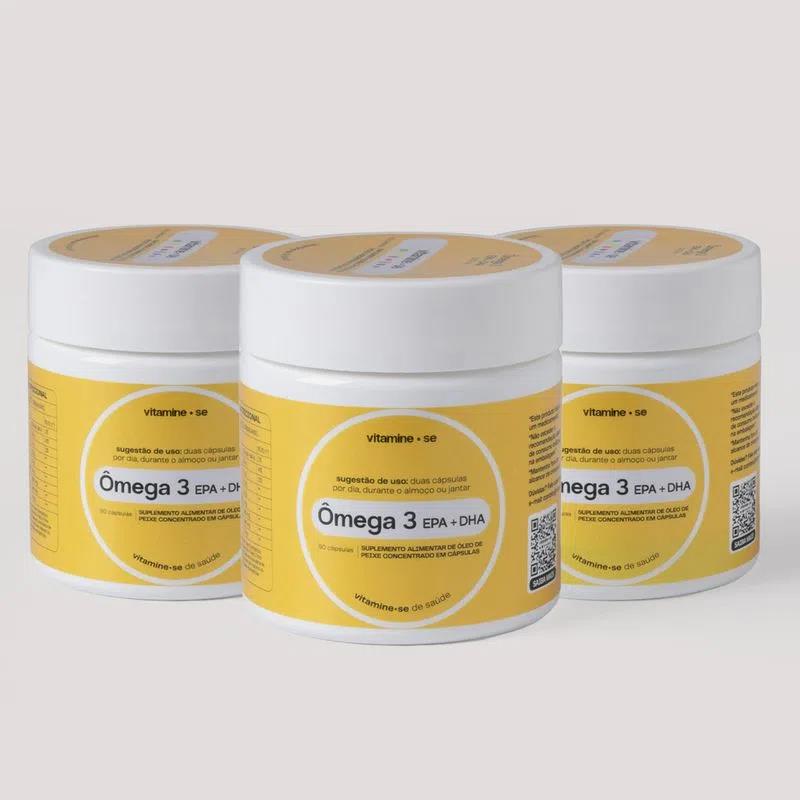 Imagem com produtos do vitaminese Omega 3